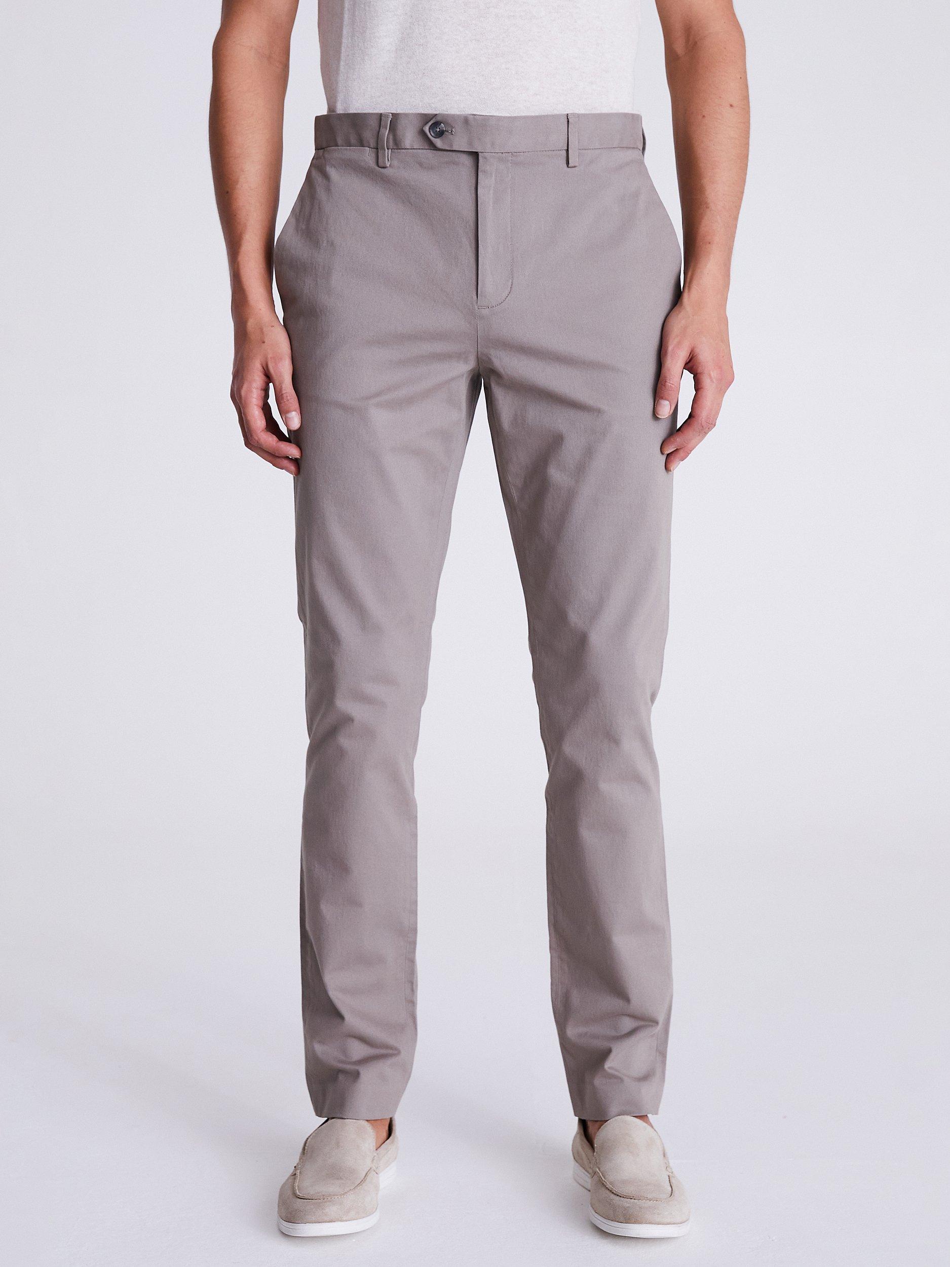 Moss Slim Fit Organic Cotton Stretch Chinos