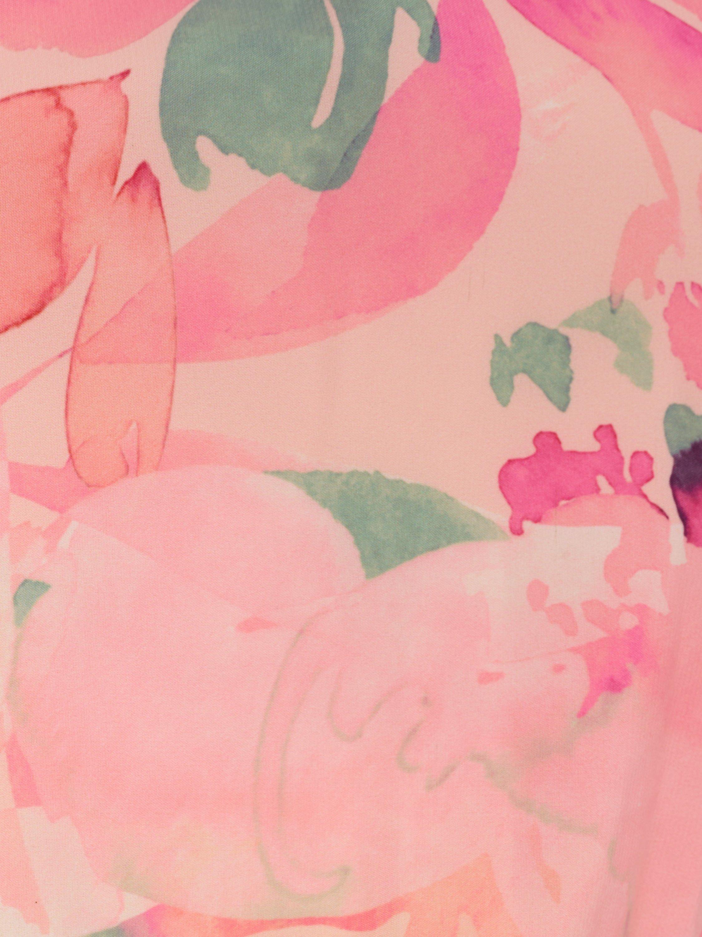 Product image 7 of 7, which shows Adrianna Papell Floral Halter Midi Dress, Blush/Multi, 22