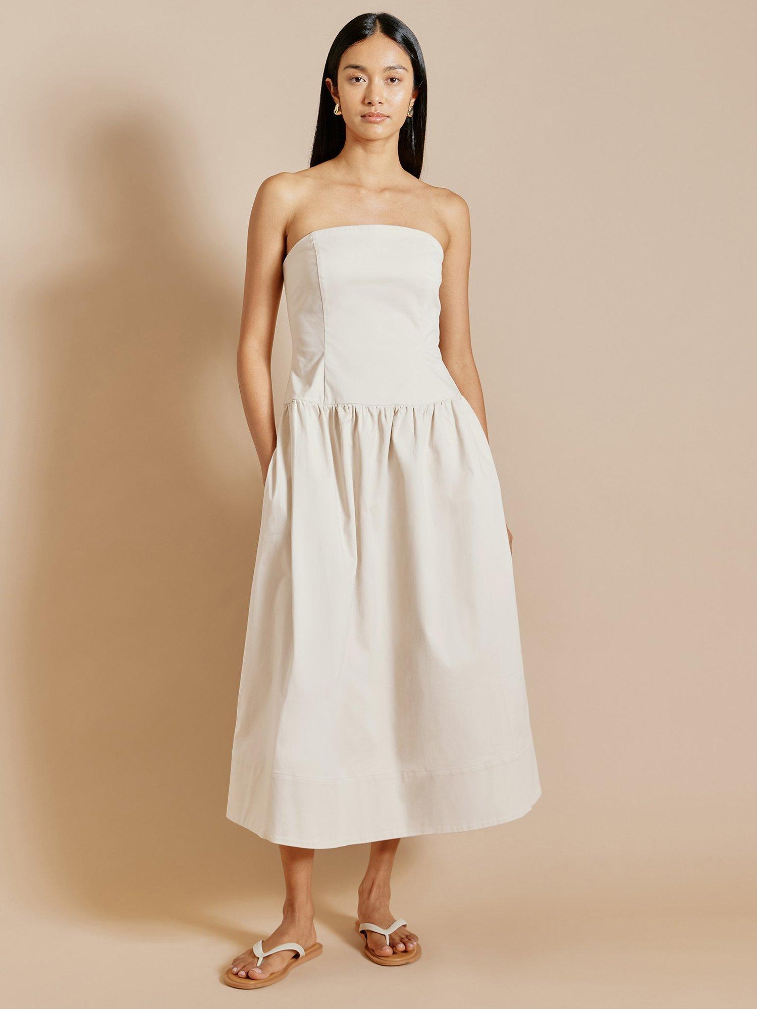 Melissa bandeau midi dress 2025