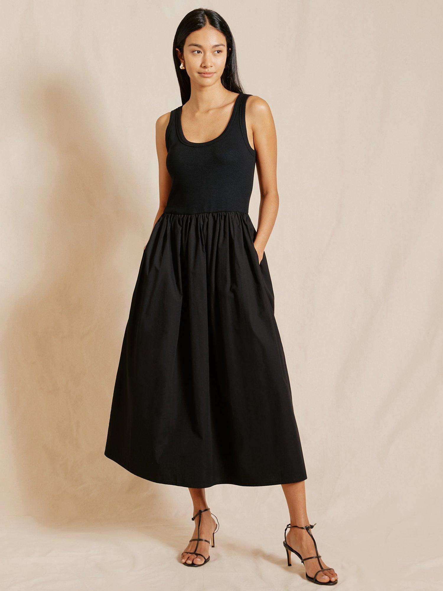 John lewis black maxi dress best sale