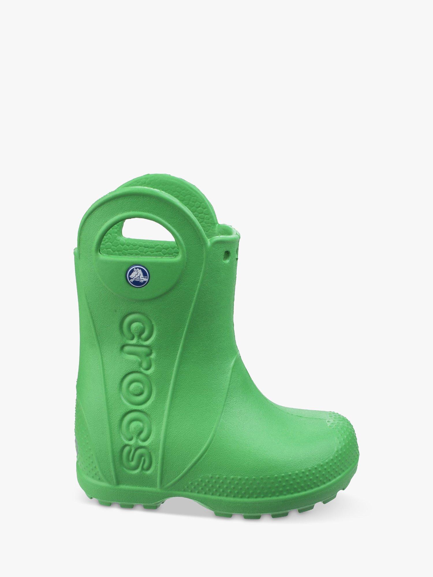 Rain boots with handles best sale