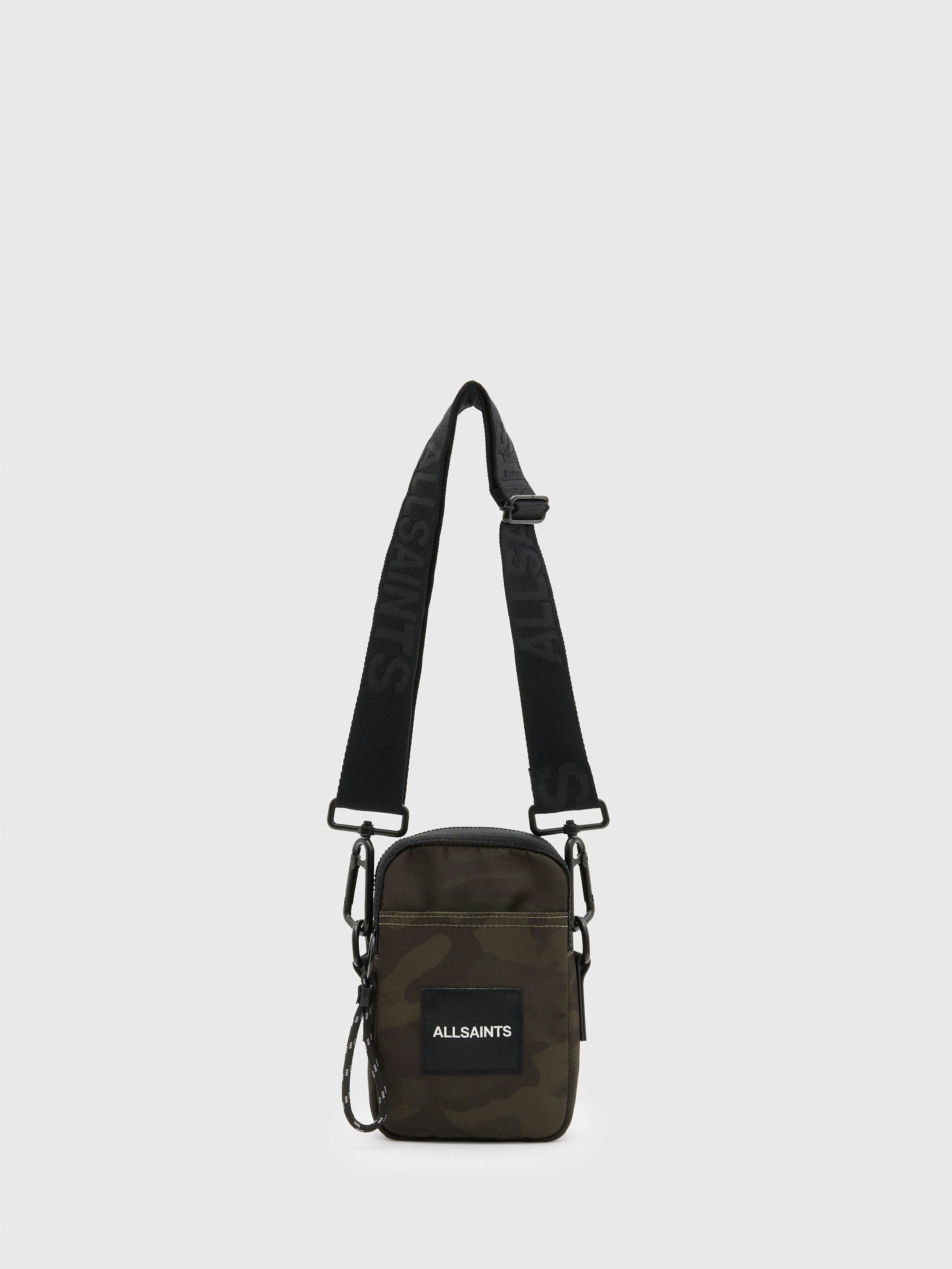 AllSaints Zumo Phone Pouch, Camo, One Size
