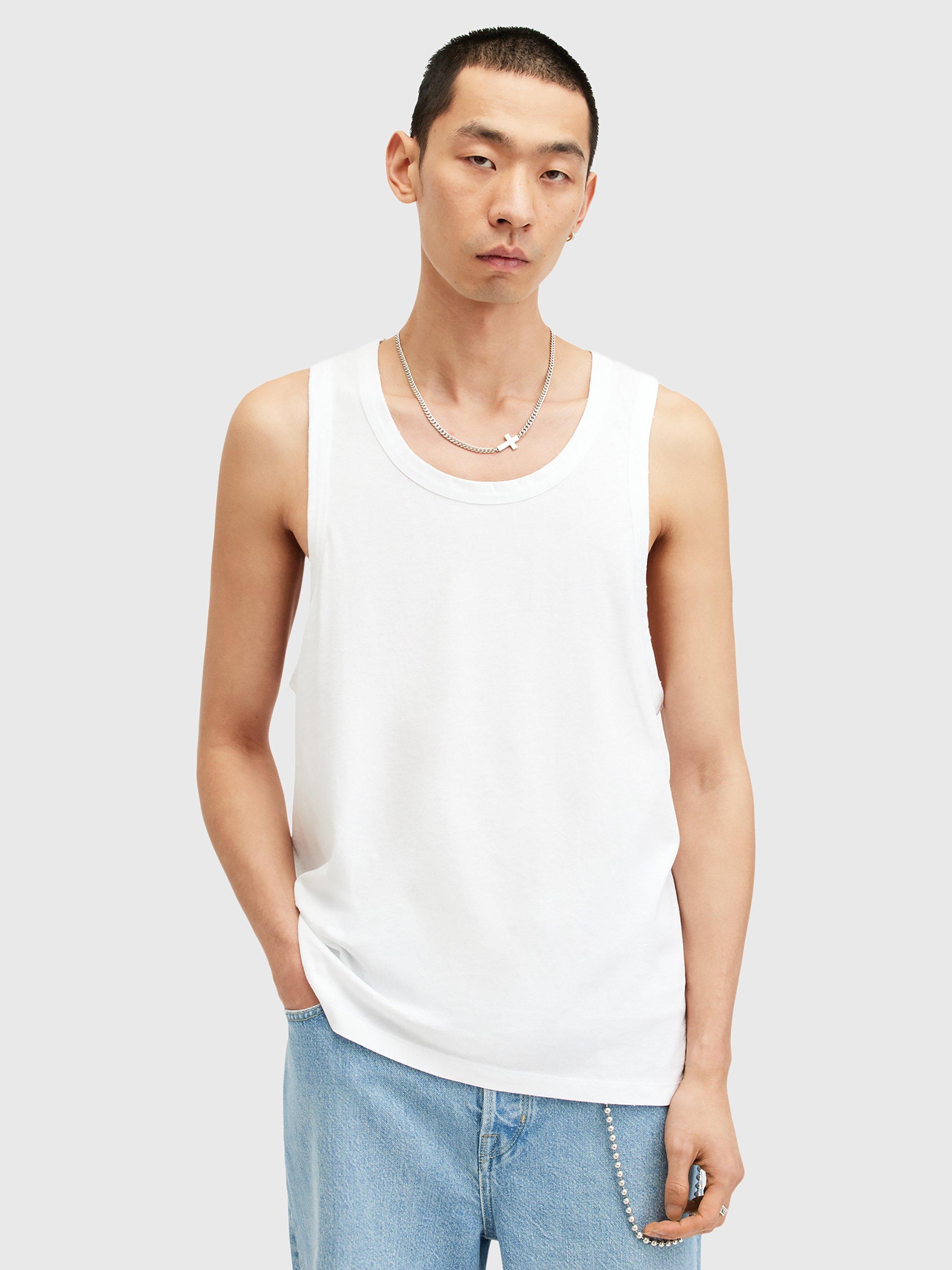 AllSaints Kendrick Vest Top, Optic White
