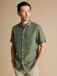Charles Tyrwhitt Linen Classic Fit Short Sleeve Shirt