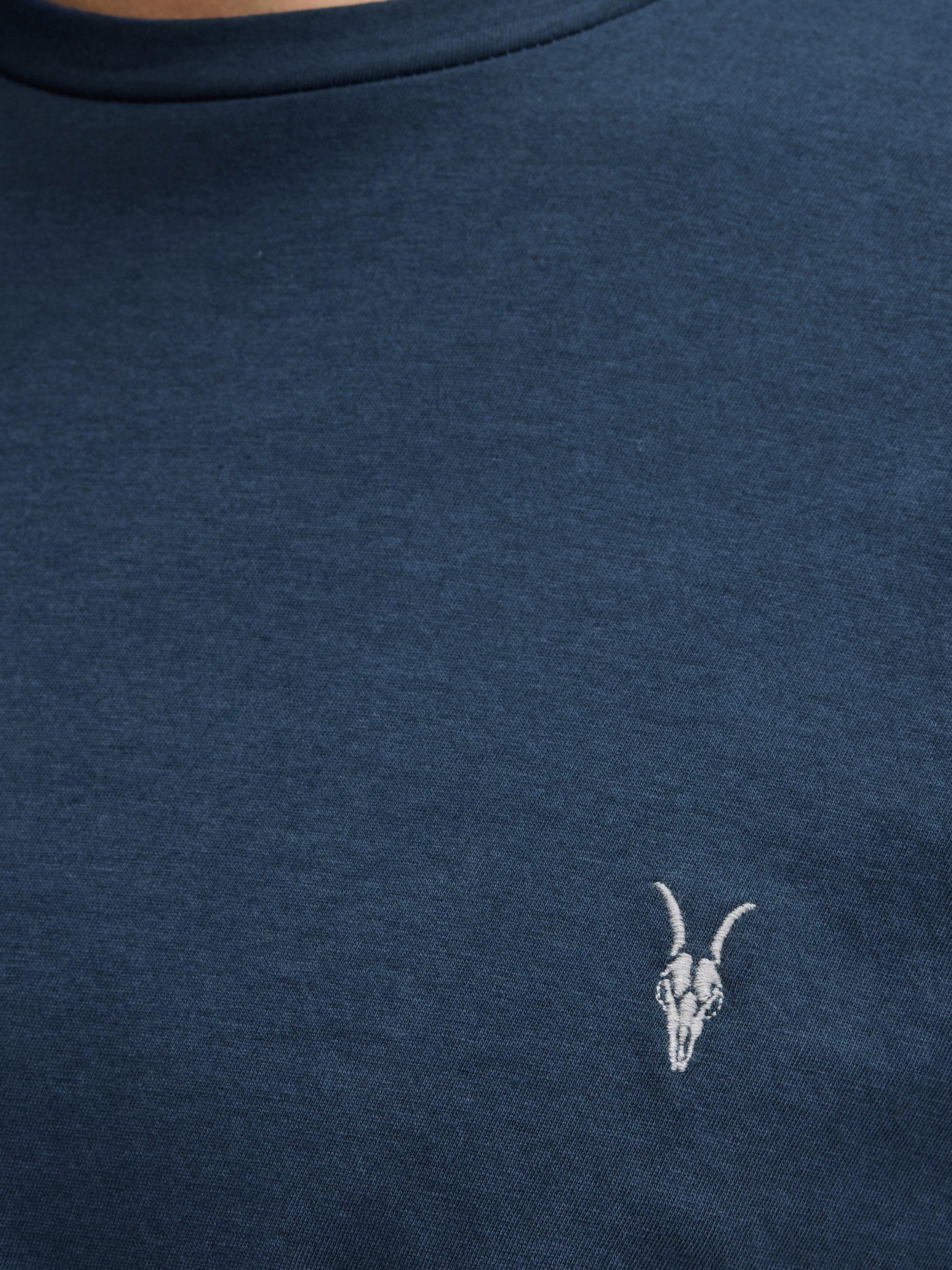 Product image 8 of 8, which shows AllSaints Tonic T-Shirt, Pack of 3, Blue/Blue/White, XXL