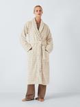 John Lewis Luxury Spa Unisex Bath Robe, Linen