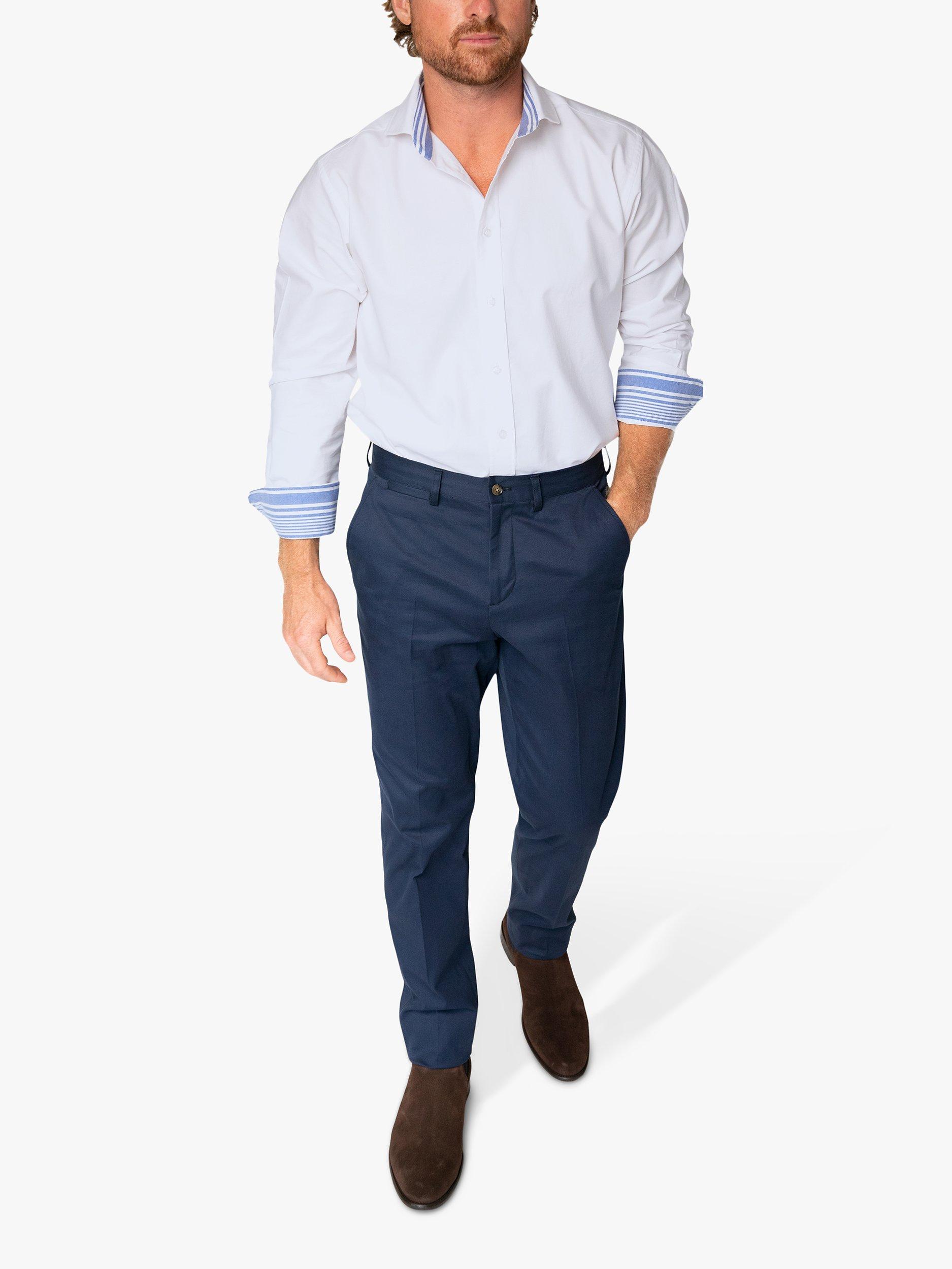 Product image 3 of 7, which shows KOY Organic Cotton Oxford Shirt, White, XL