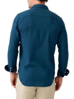 KOY Kikoy Cotton Shirt - view 2, Navy