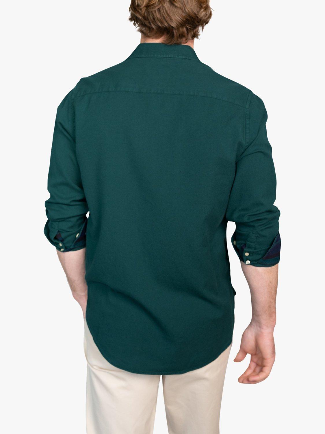 Product image 2 of 8, which shows KOY Kikoy Cotton Shirt, Dark Green, S