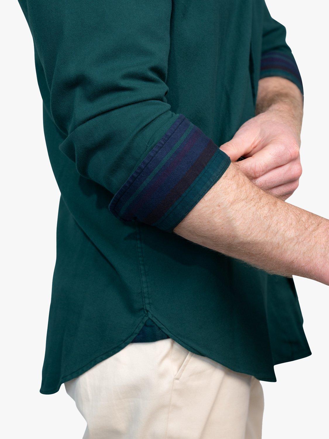 Product image 6 of 8, which shows KOY Kikoy Cotton Shirt, Dark Green, S