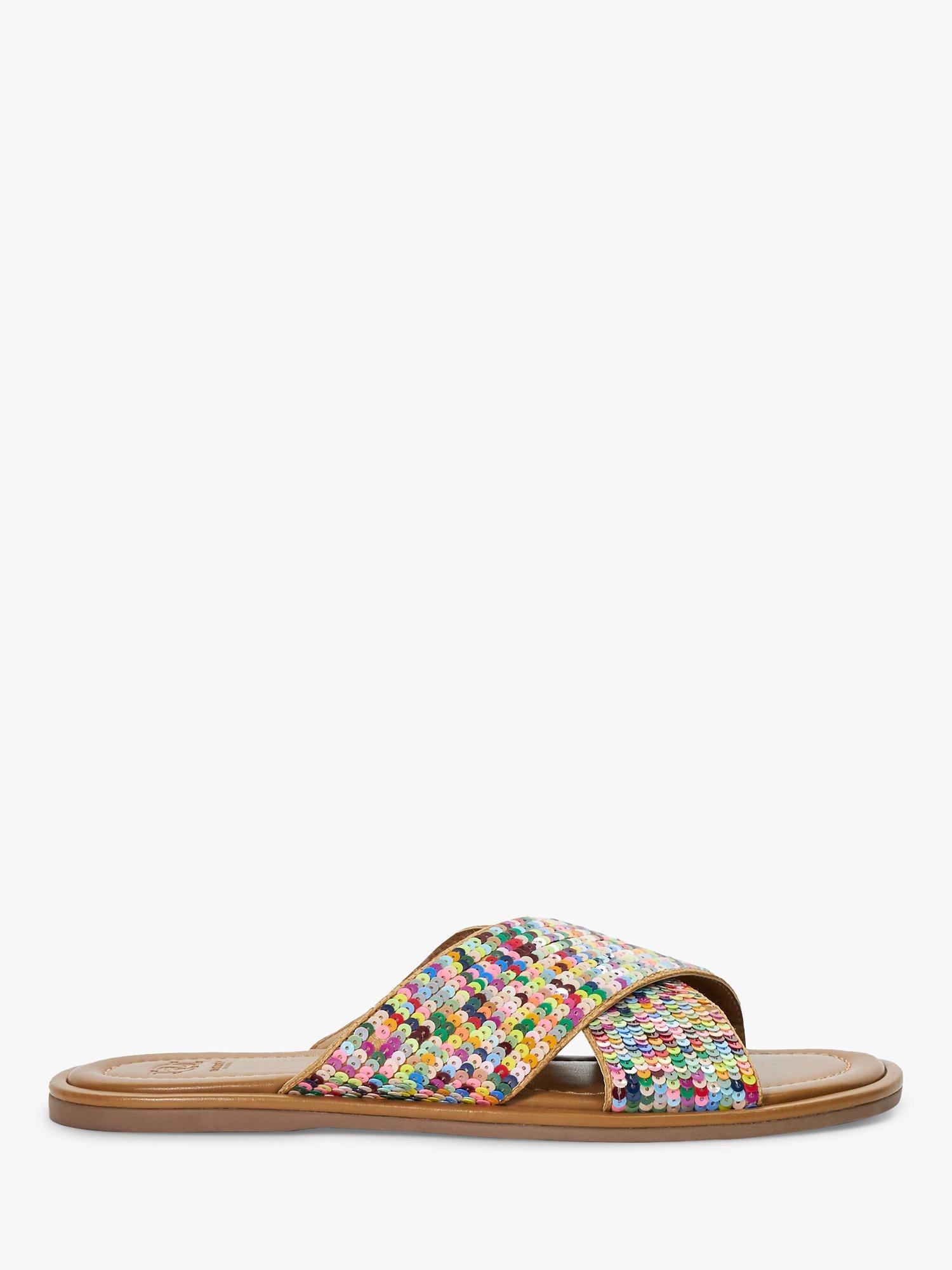 Dune Lumas Sequin Sandals, Multi