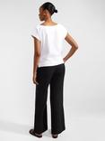 Hobbs Lynn Tailored Linen Wide Leg Trousers