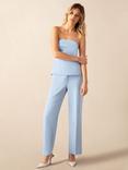 Ro&Zo Straight Leg Trousers, Blue