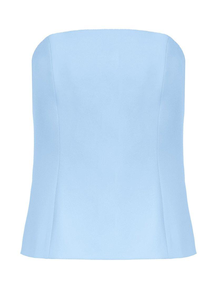 Product image 5 of 5, which shows Ro&Zo Bandeau Top, Blue, 8
