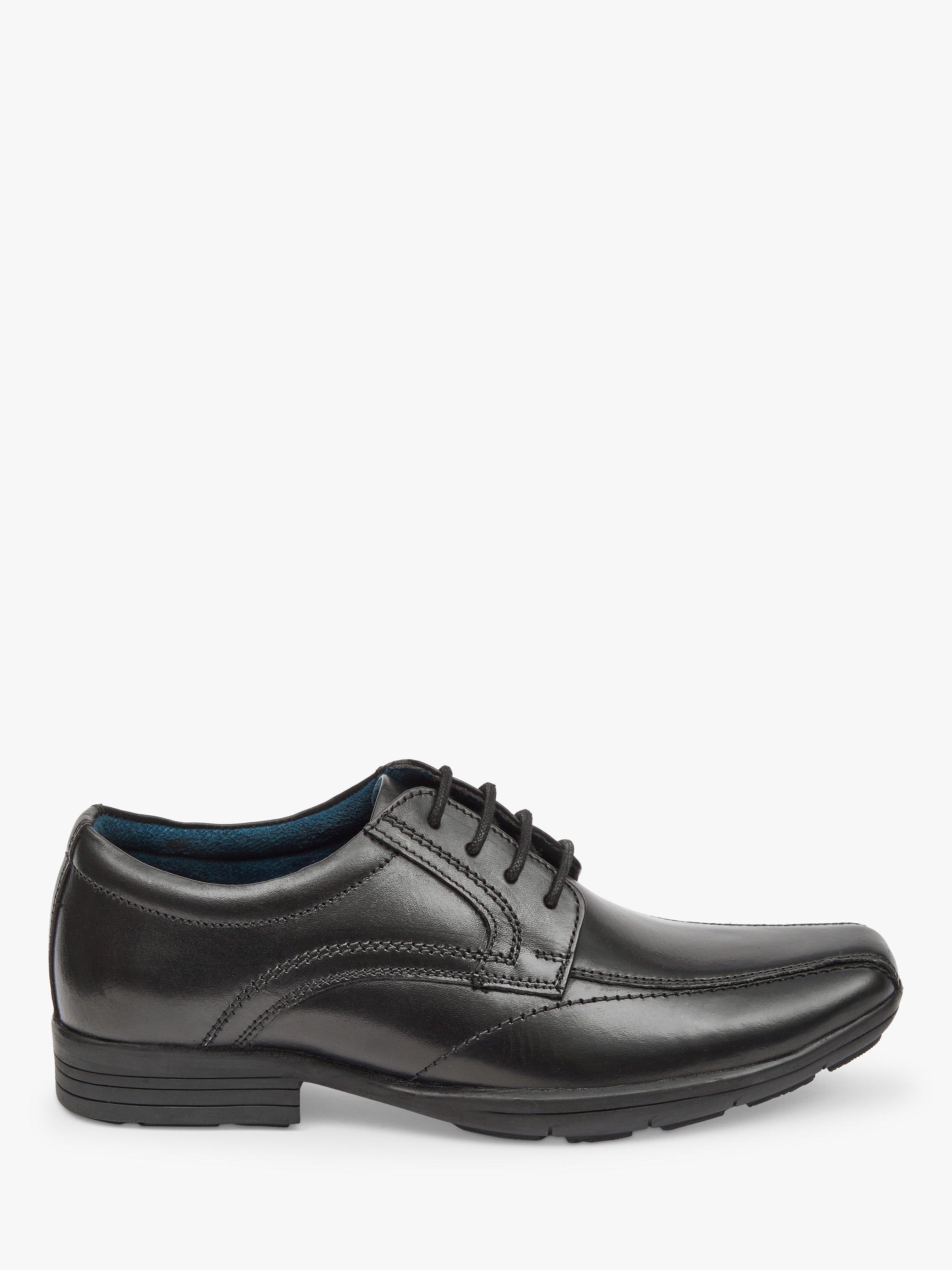 Pod Kids' Angus Leather Shoes, Black