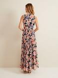 Phase Eight Vora Floral Tiered Maxi Dress, Multi