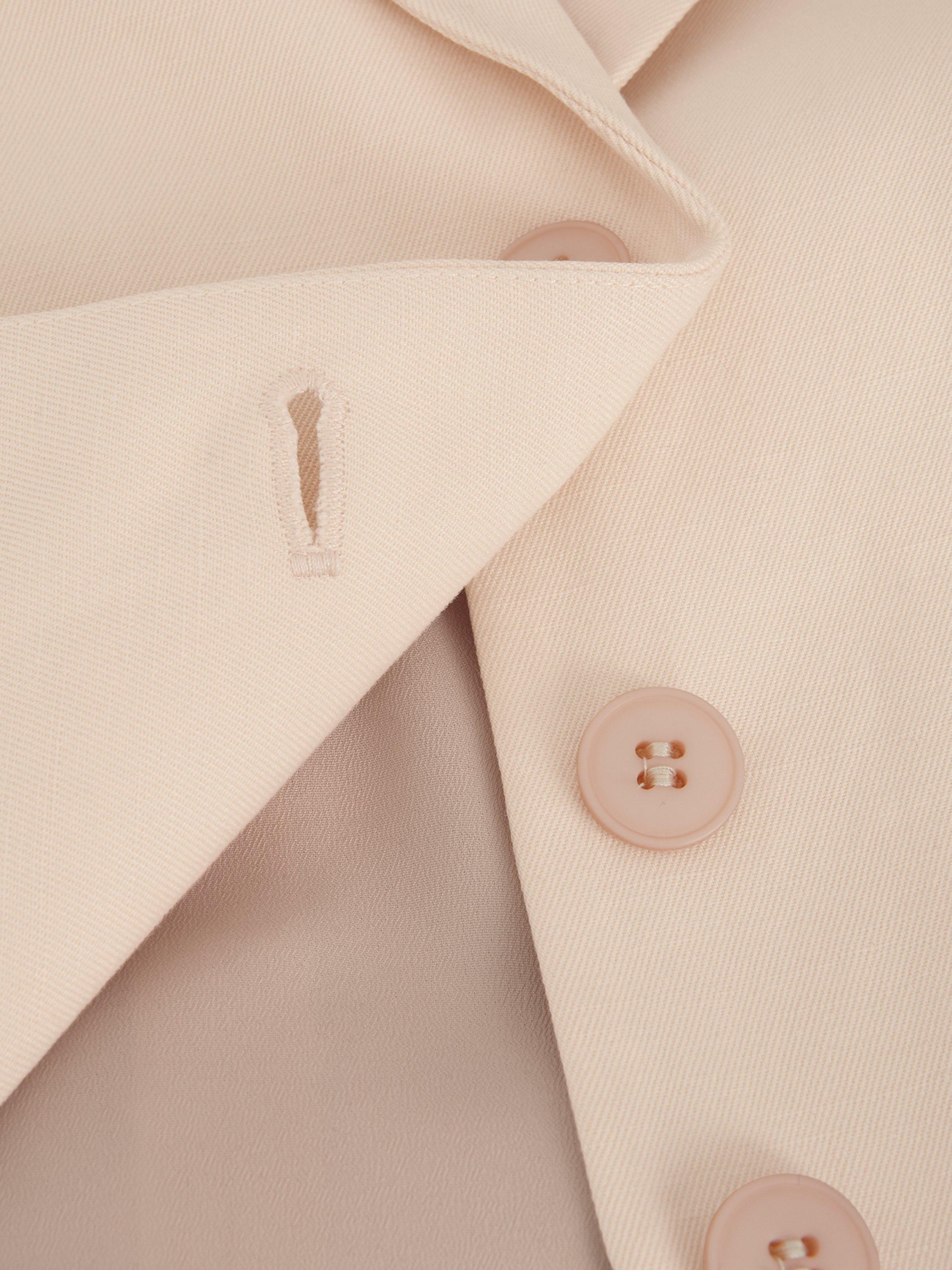 Product image 6 of 9, which shows Phase Eight Bianca Waistcoat, Peach, 18