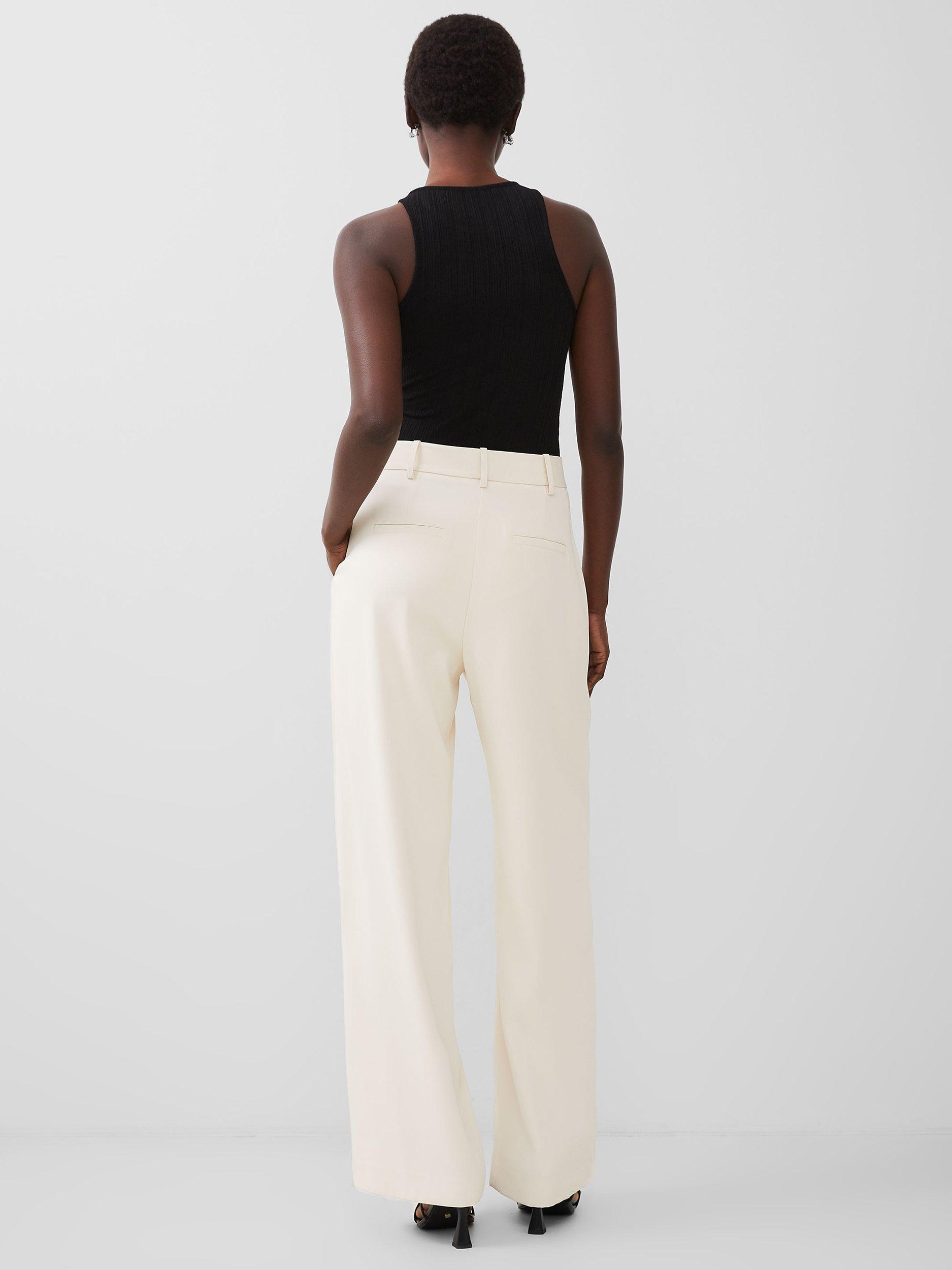 Product image 3 of 4, which shows French Connection Harrie Suit Trousers, Classic Cream, 6