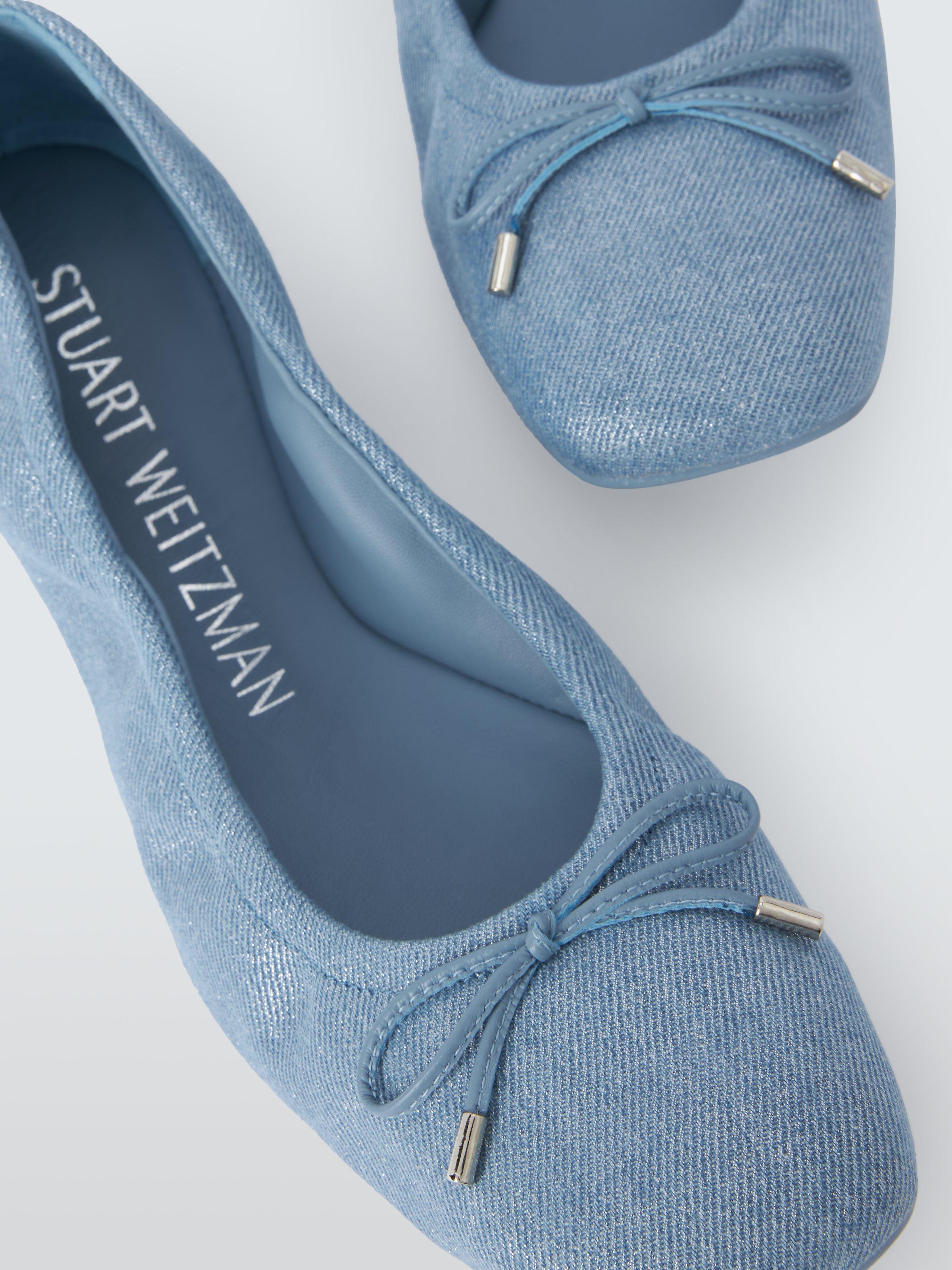 Stuart weitzman suede flats online