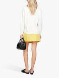 SISLEY Side Slit Cotton Sweatshirt