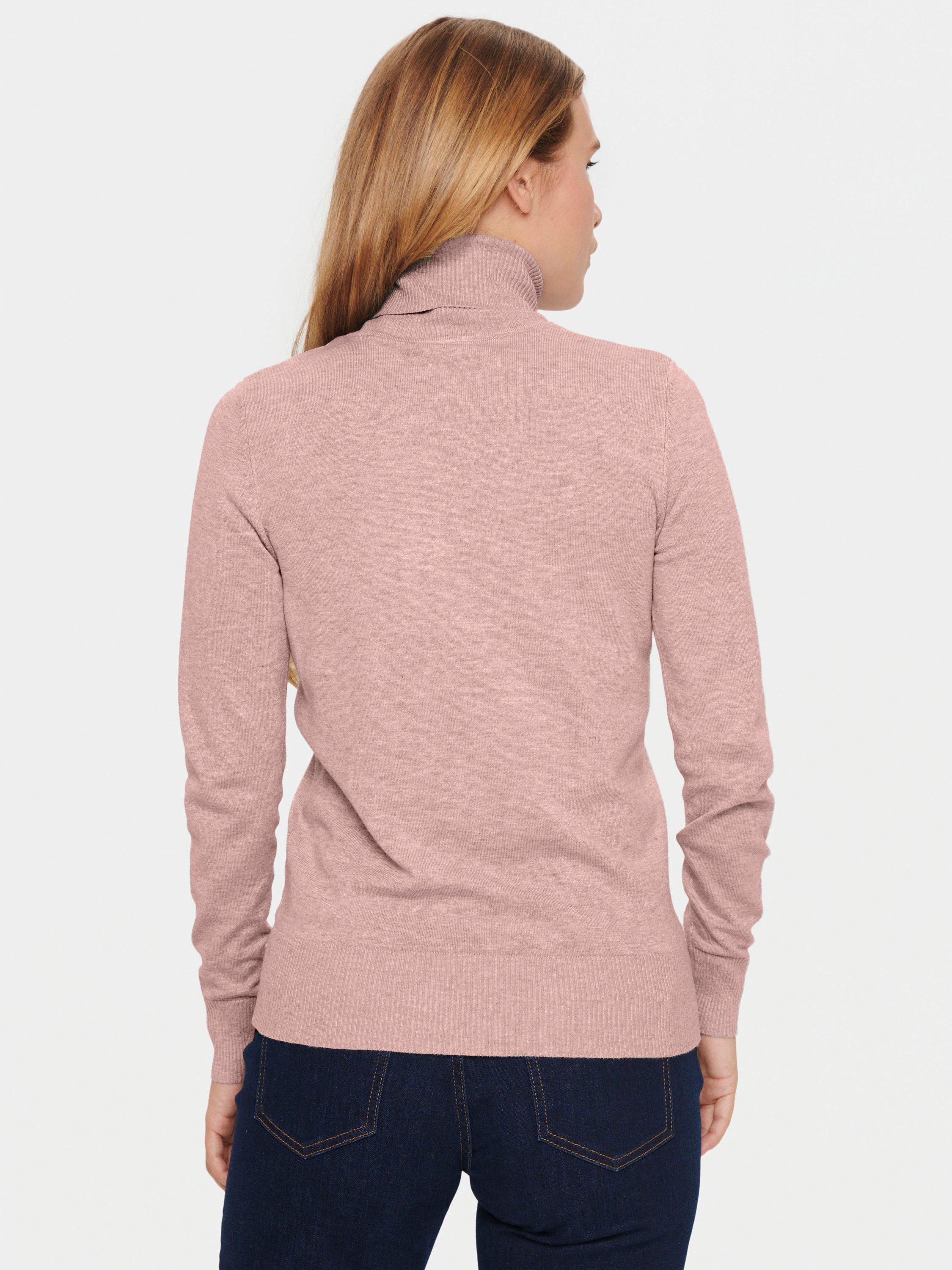 Product image 2 of 5, which shows Saint Tropez Mila Jumper, Ash Rose Mélange, XS