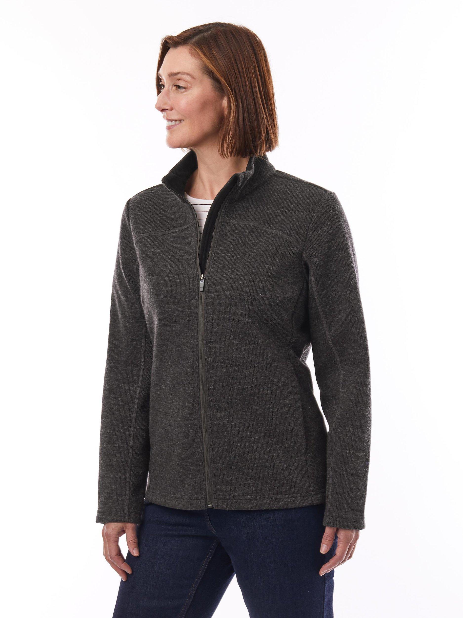 Rohan Hudson Wool Blend Fleece Jacket, Condor Brown Marl