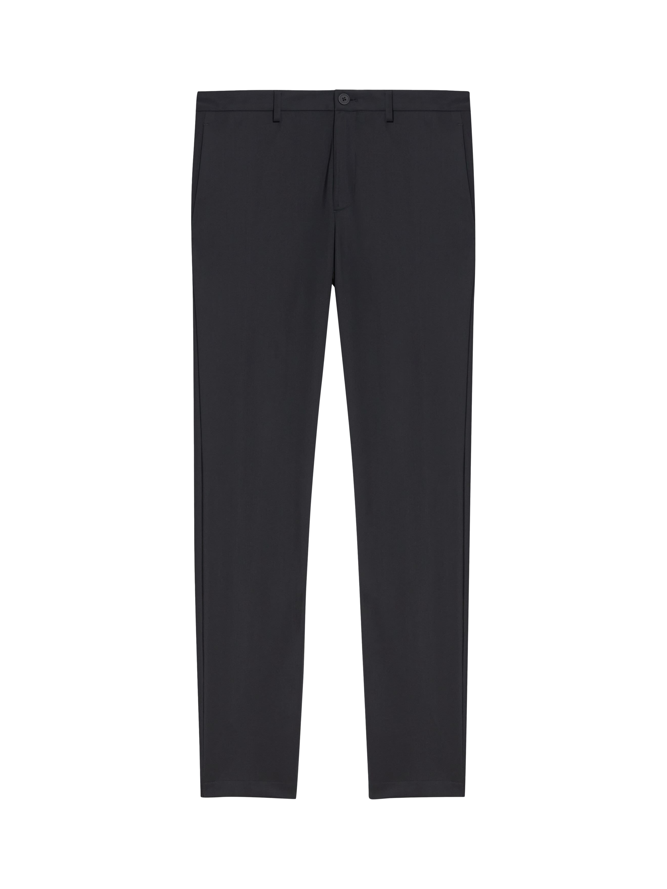 Product image 1 of 4, which shows Theory Zaine Tailored Trousers, Black, 32R