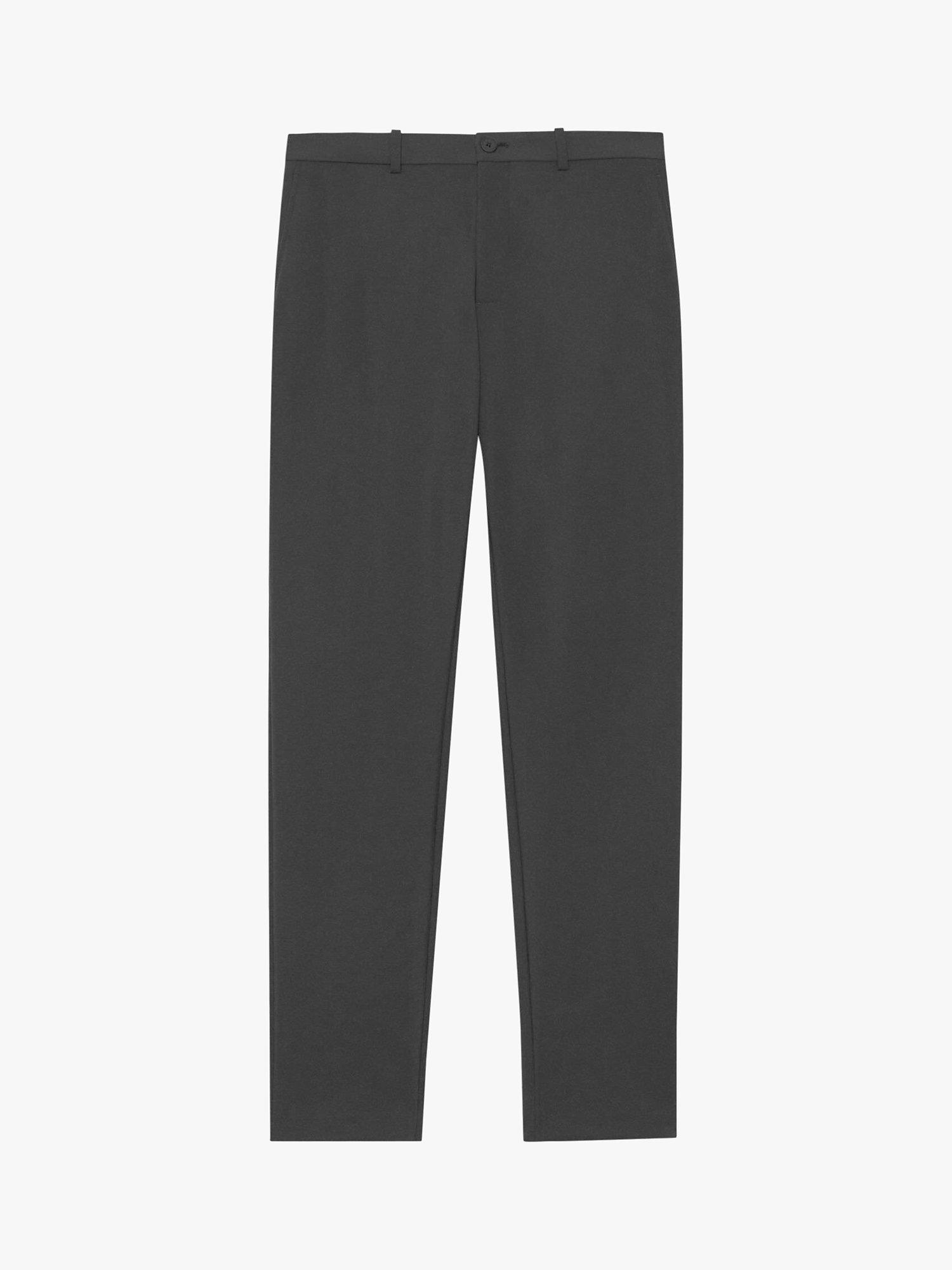 Product image 4 of 4, which shows Theory Zaine Tailored Trousers, Black, 32R