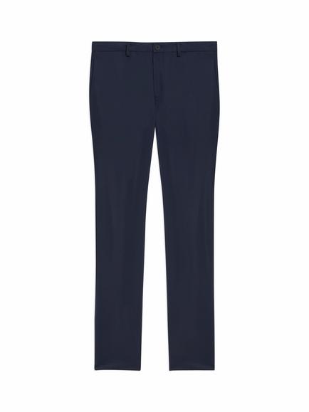 Theory Zaine Precision Ponte Suit Trousers, Baltic, Baltic