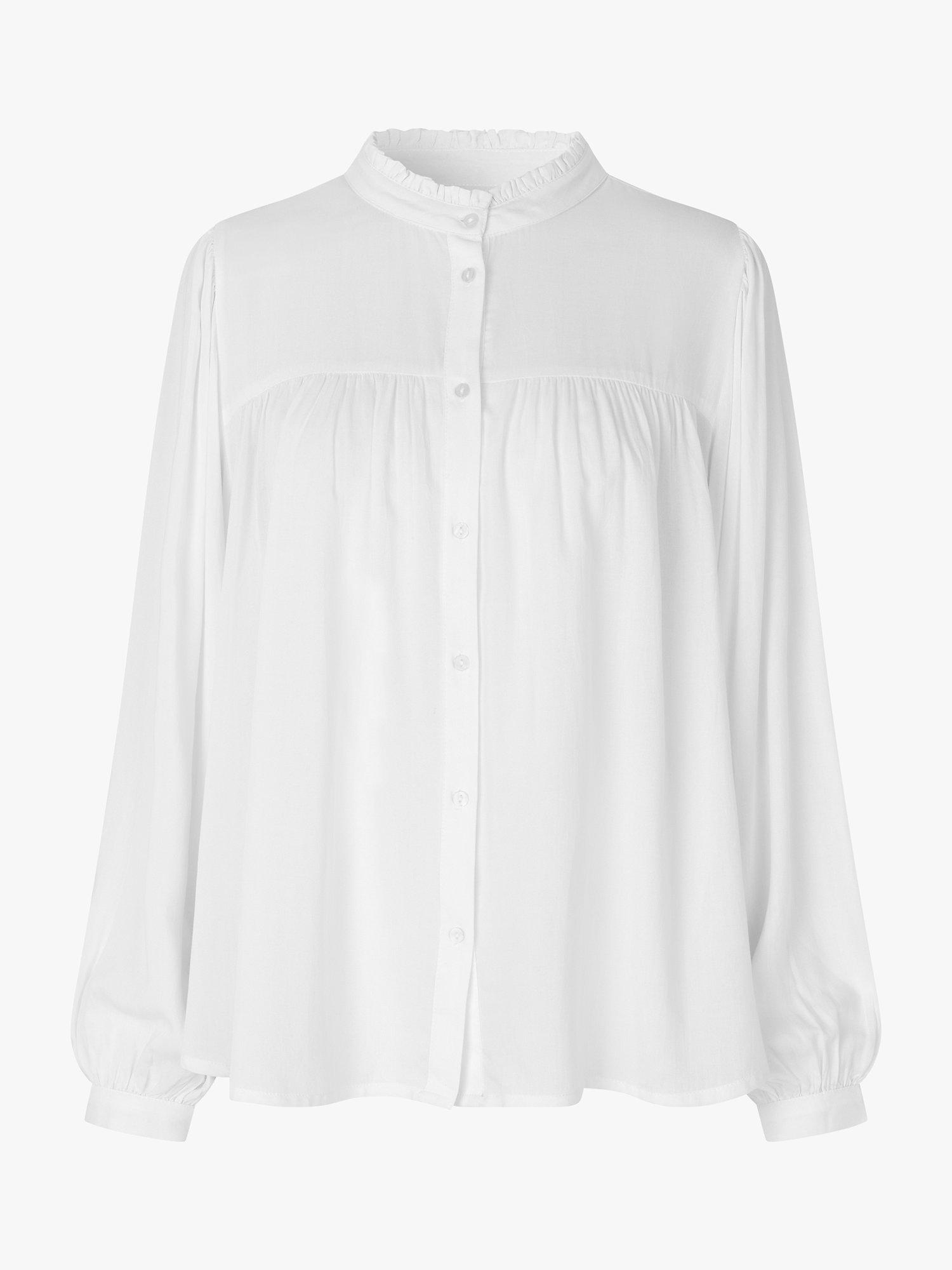 Product image 4 of 6, which shows Lollys Laundry Cara Long Sleeve Shirt, White, XXL