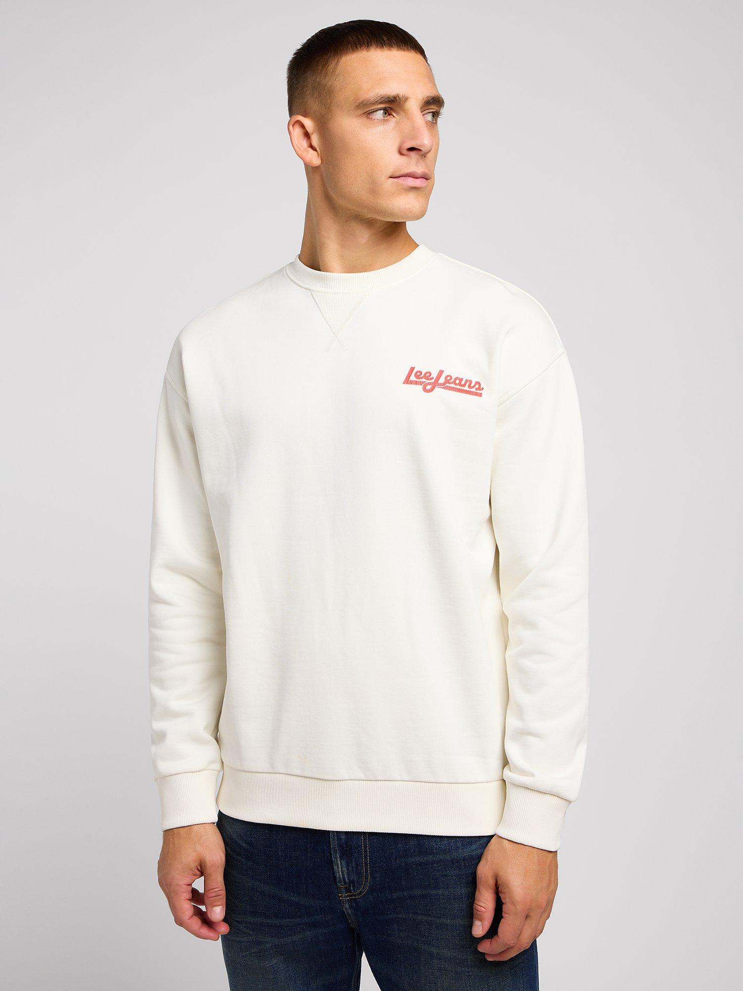 Lee Graphic Jumper, Ecru