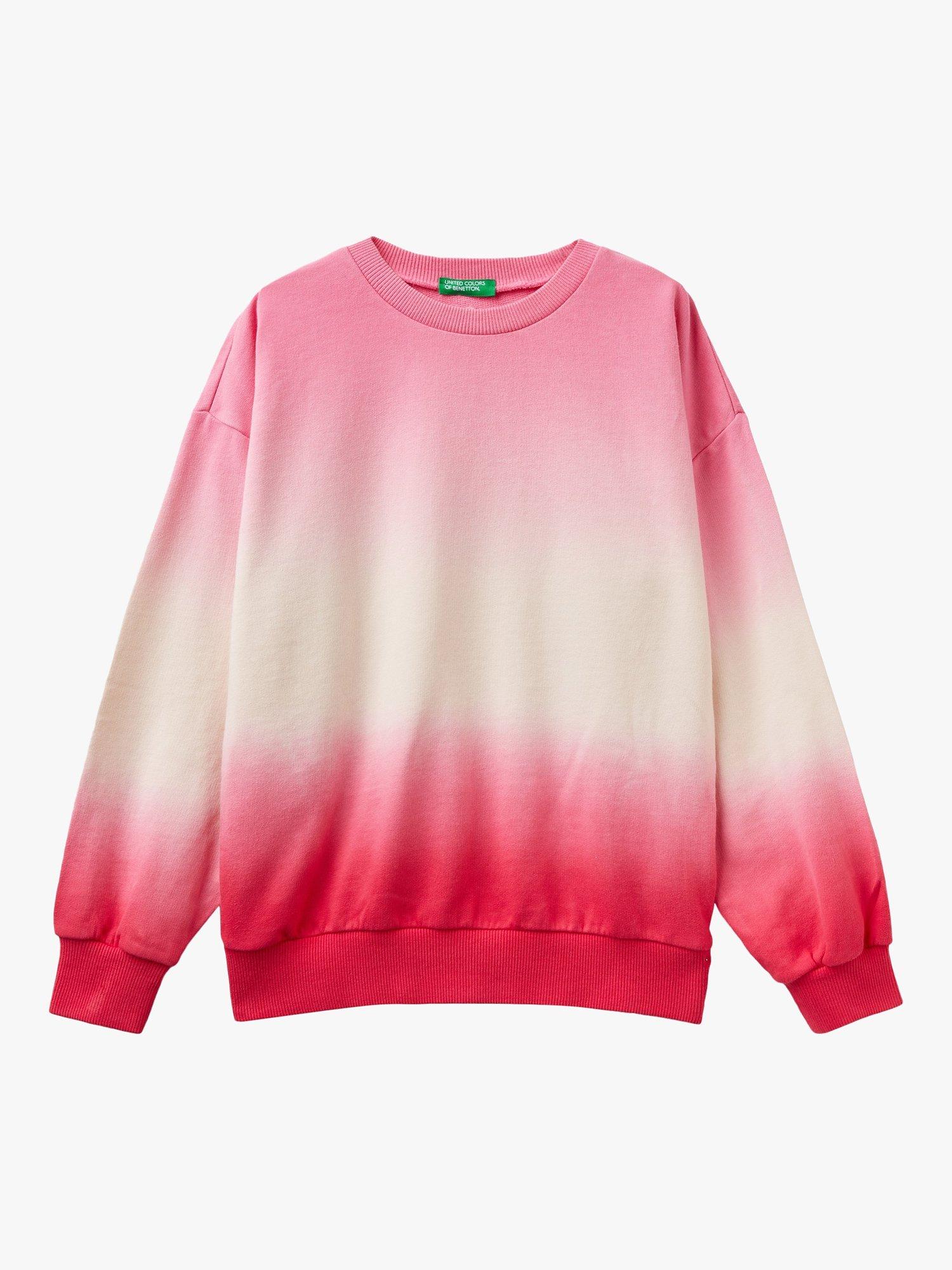 Benetton Kids' Ombre Crew Neck Sweatshirt