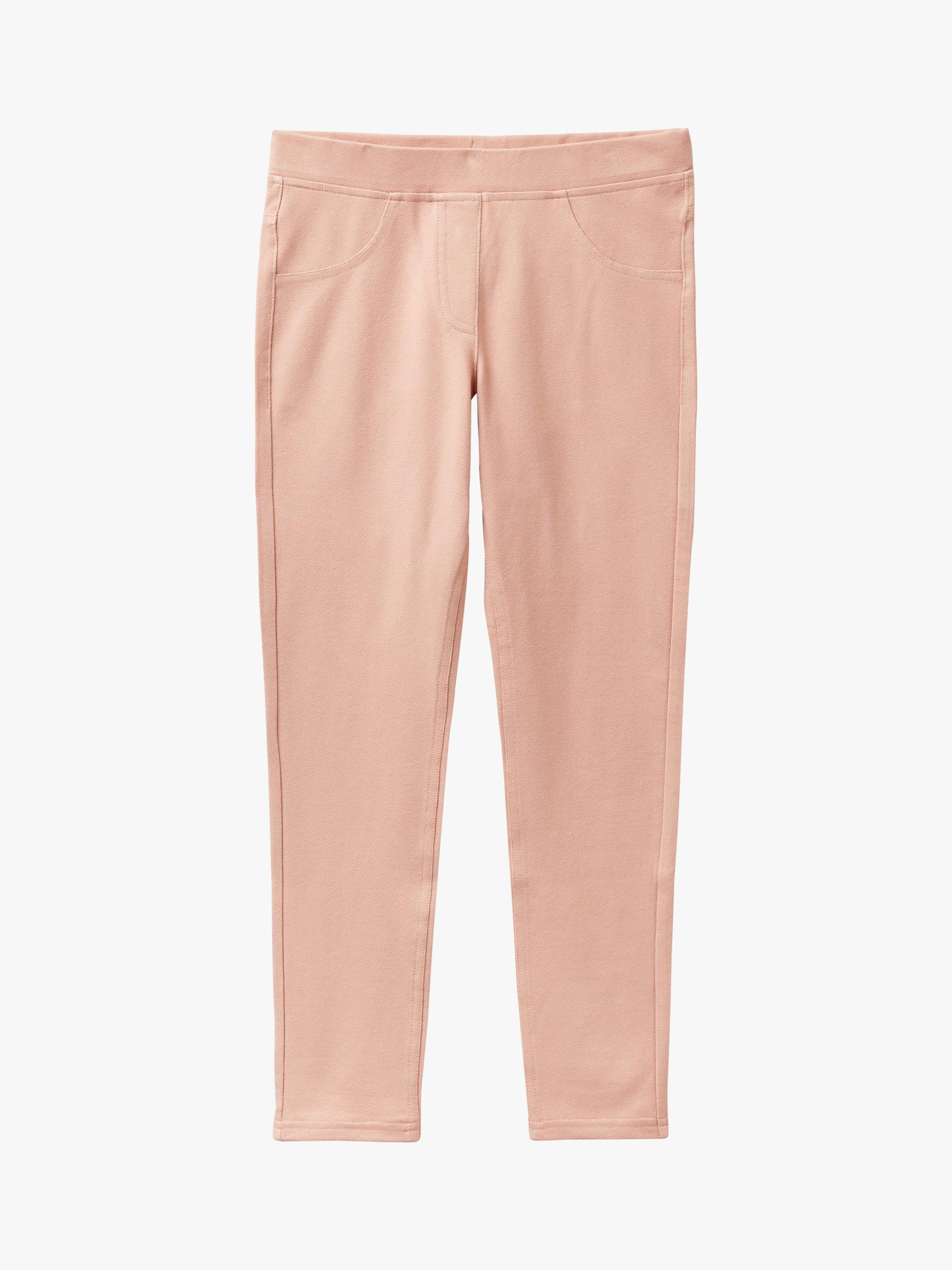 Benetton Kids' 4 Pocket Stretch Jeggings, Powder