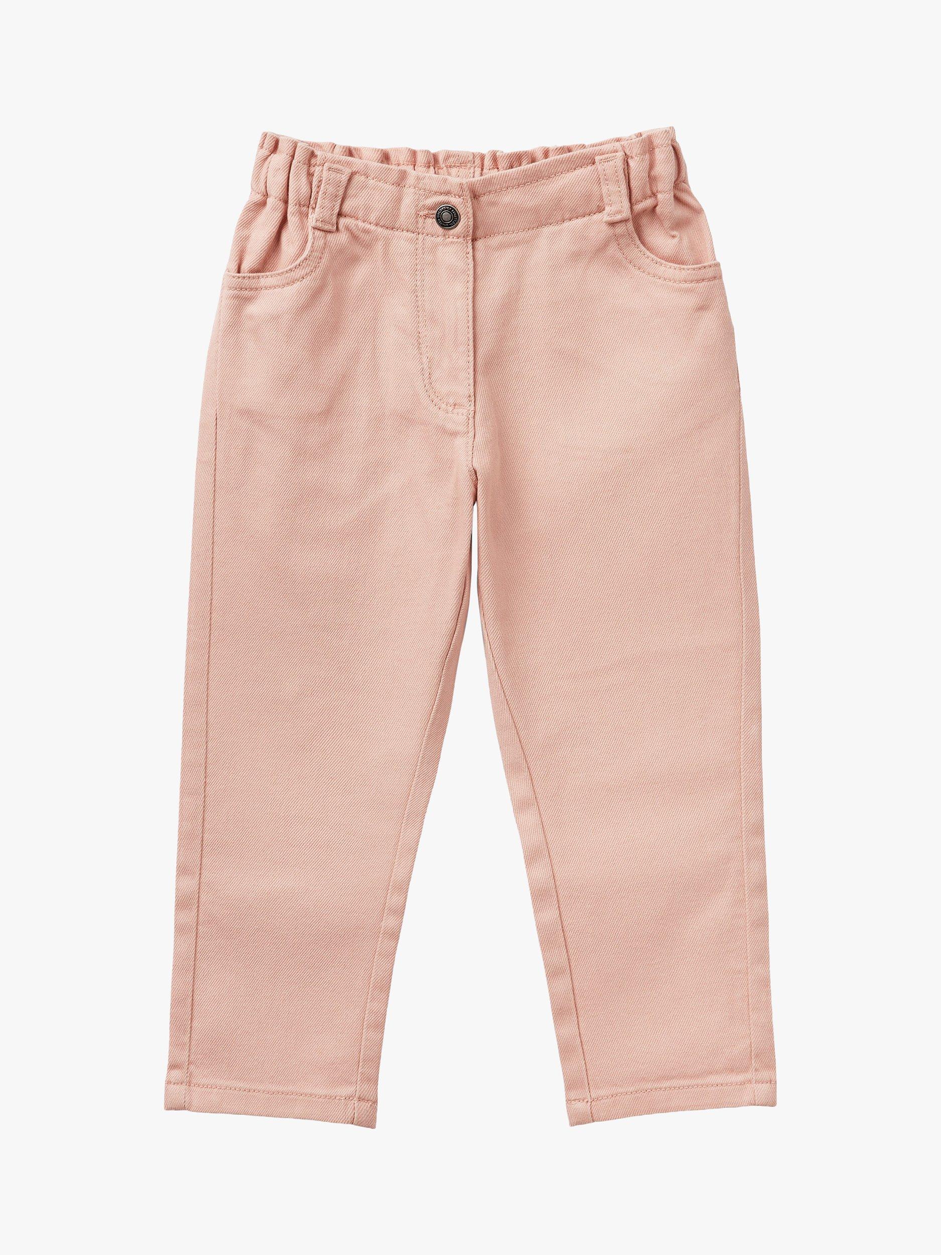 Benetton Kids' Paperbag Trousers, Powder