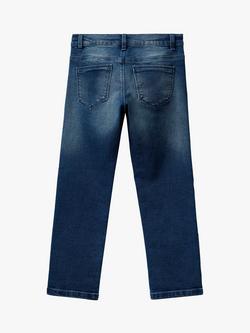 Benetton Kids' Britney Slim Fit Jeans - view 2, Dark Blue