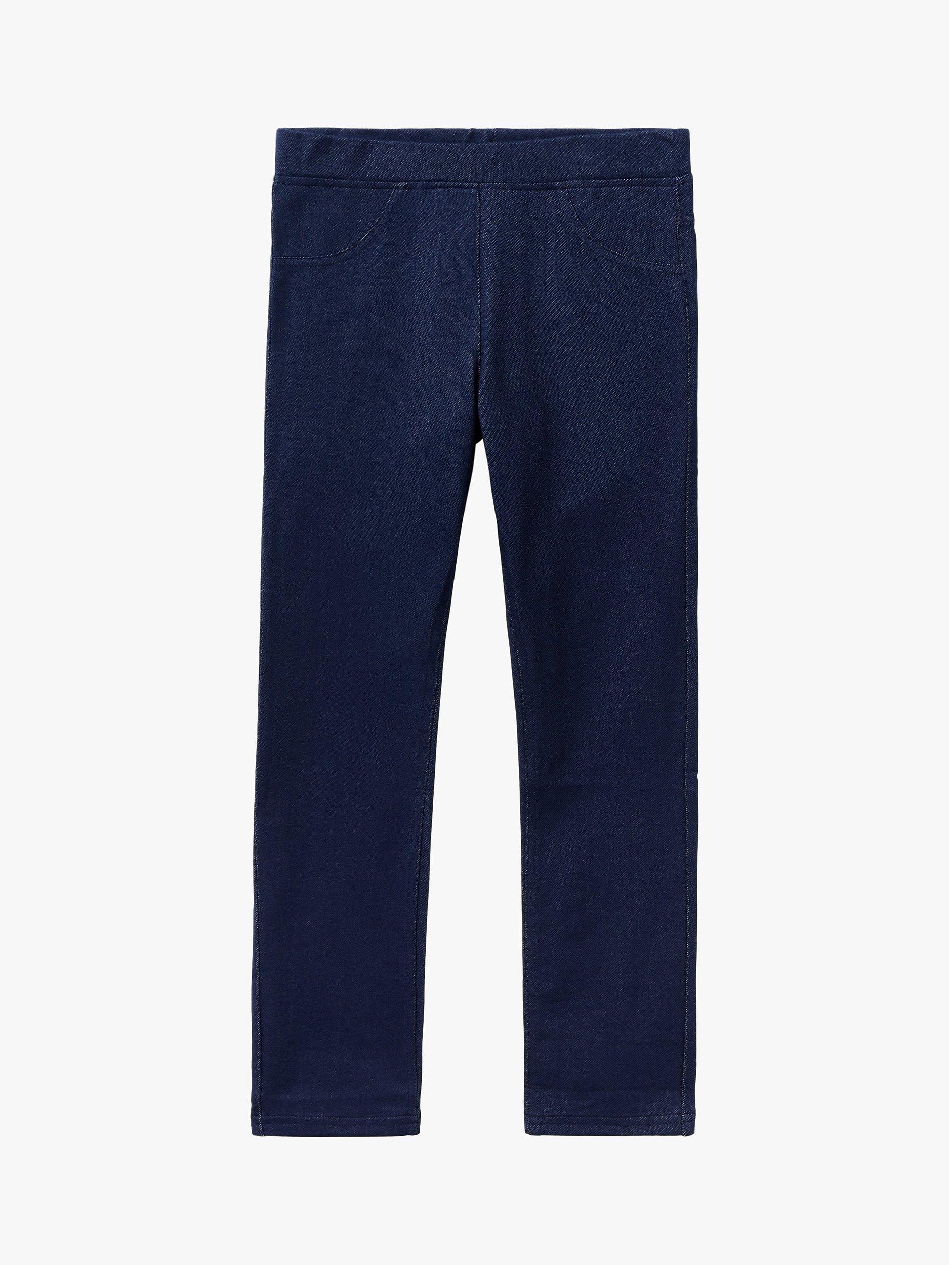 Benetton Kids' 4 Pocket Stretch Jeggings, Blue