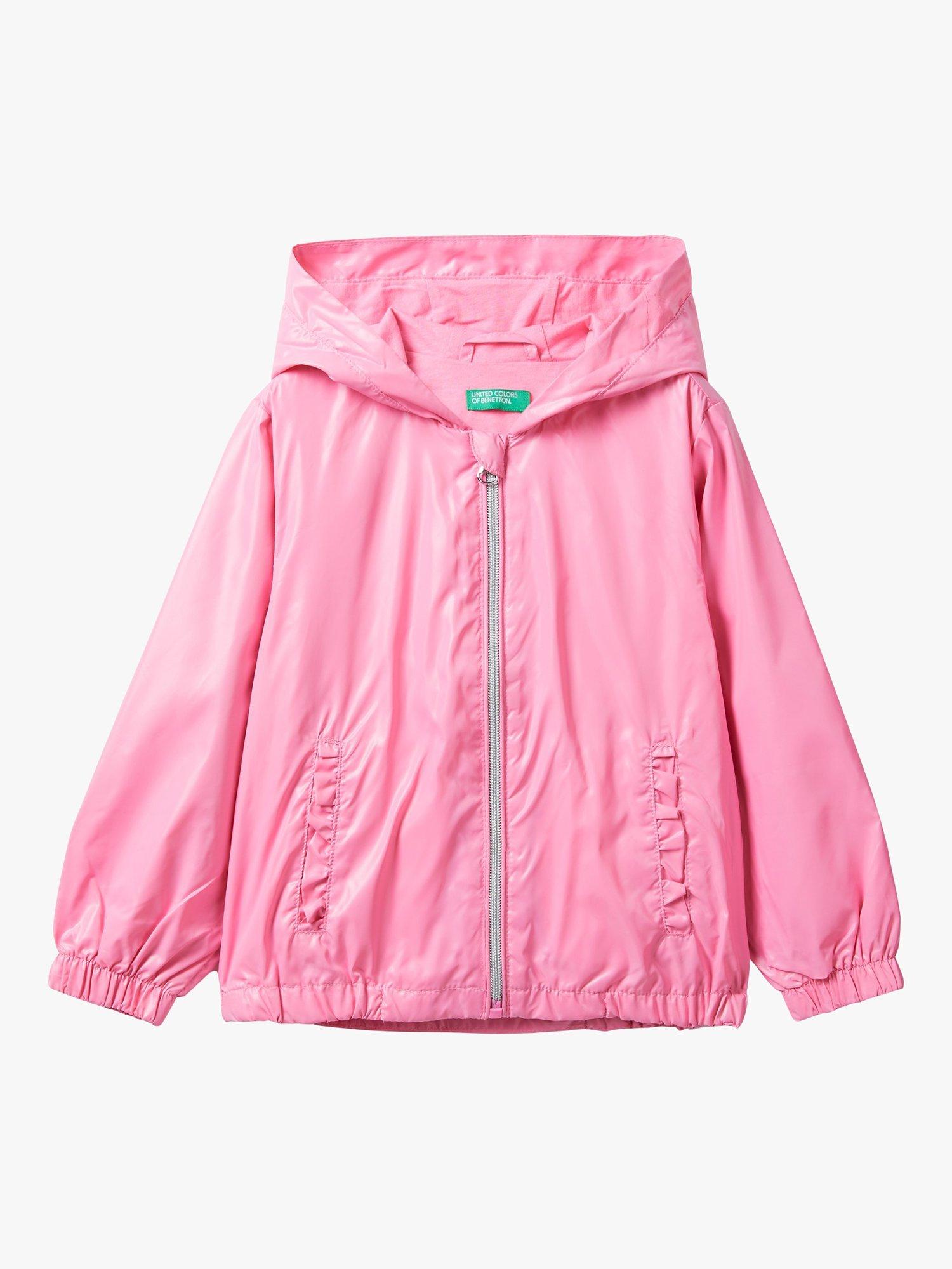 Benetton Kids' Lightweight Hooded Rain Jacket