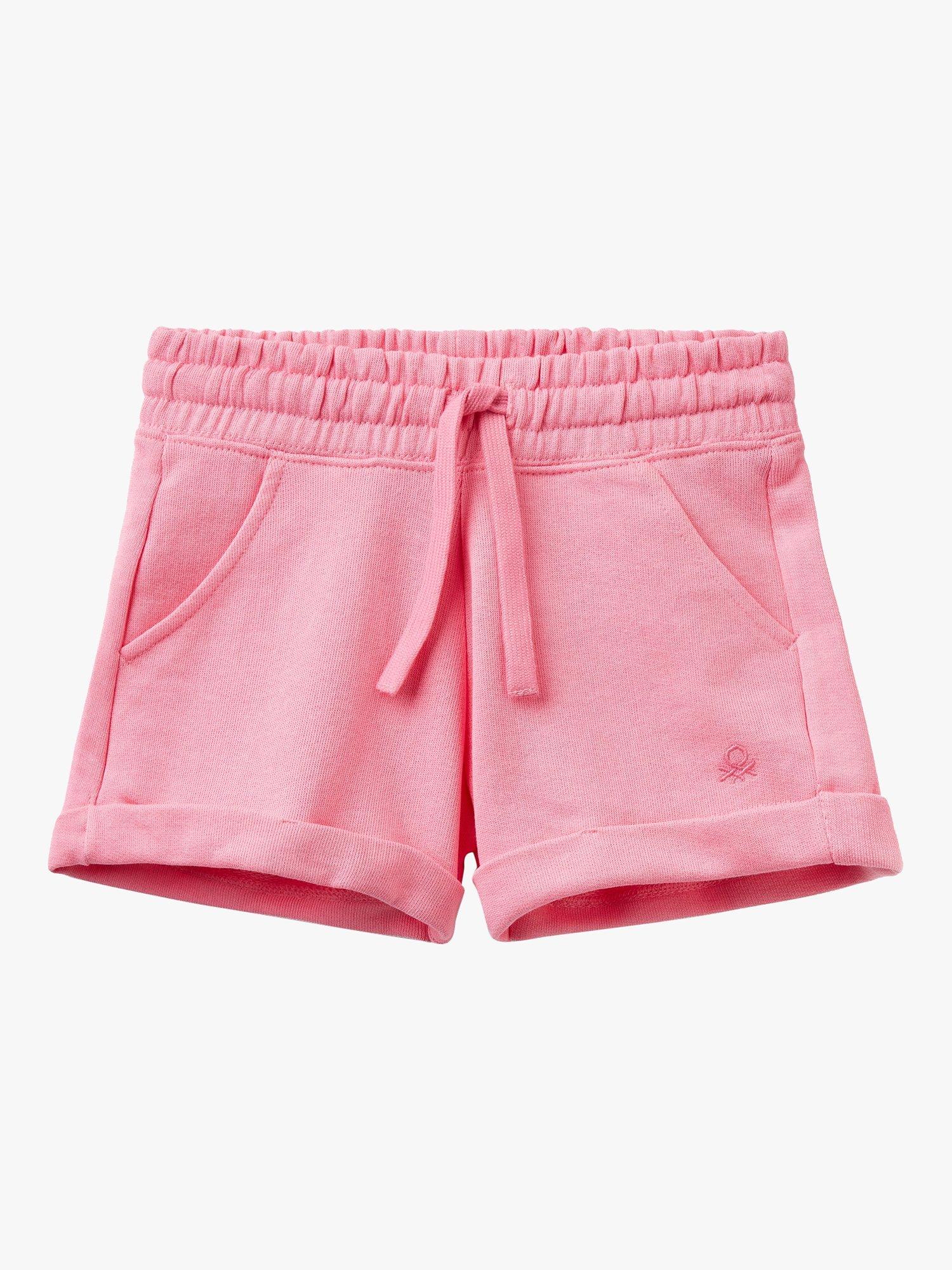 Benetton Kids' Sweat Shorts, Pink