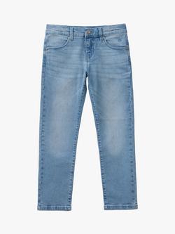 Benetton Kids' Britney Slim Fit Jeans, Blue