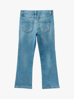 Benetton Kids' Stretch Jeans, Blue - view 2, Blue