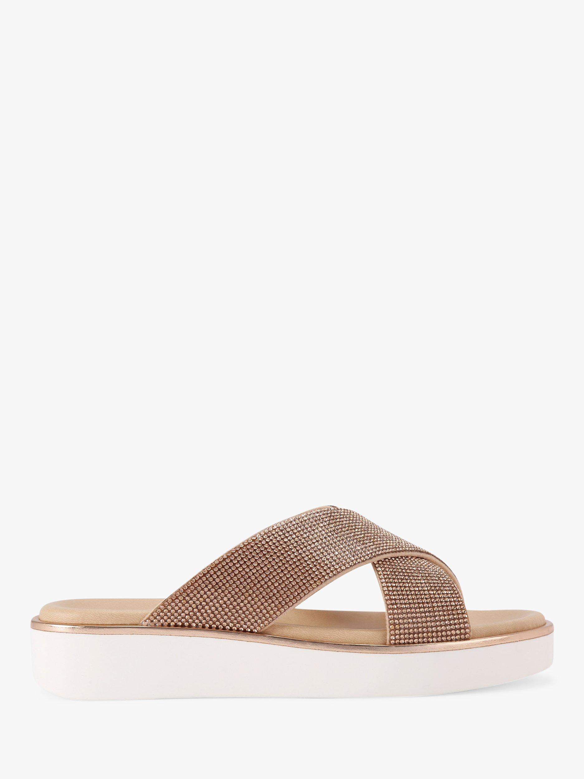 Carvela shops diamante sandals