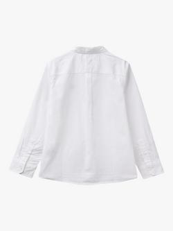 Benetton Kids' Button Down Shirt - view 2, Optical White
