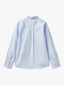 Benetton Kids' Button Down Shirt - view 2, Light Blue Powder