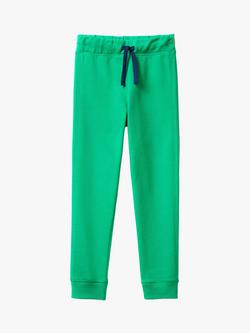 Benetton Kids' Cotton Joggers, Intense Green