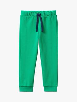 Benetton Kids' Soft Fleece Joggers, Intense Green
