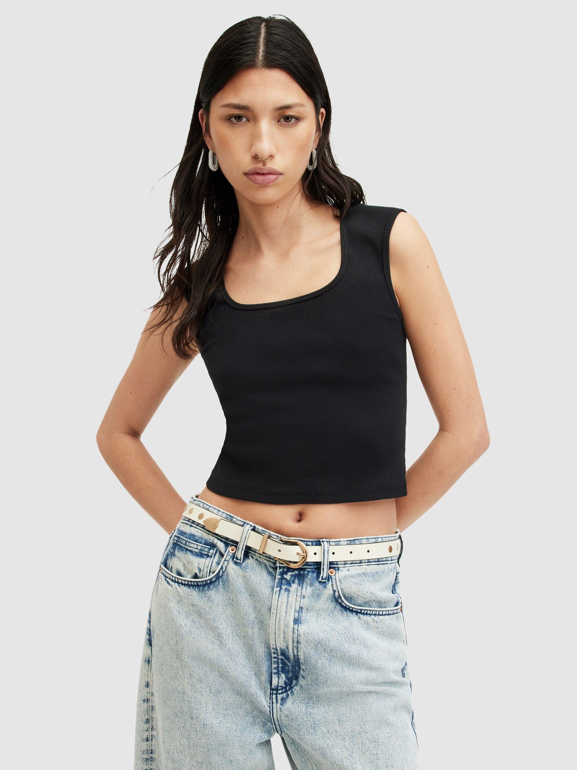 AllSaints Tamie Rib Tank Top