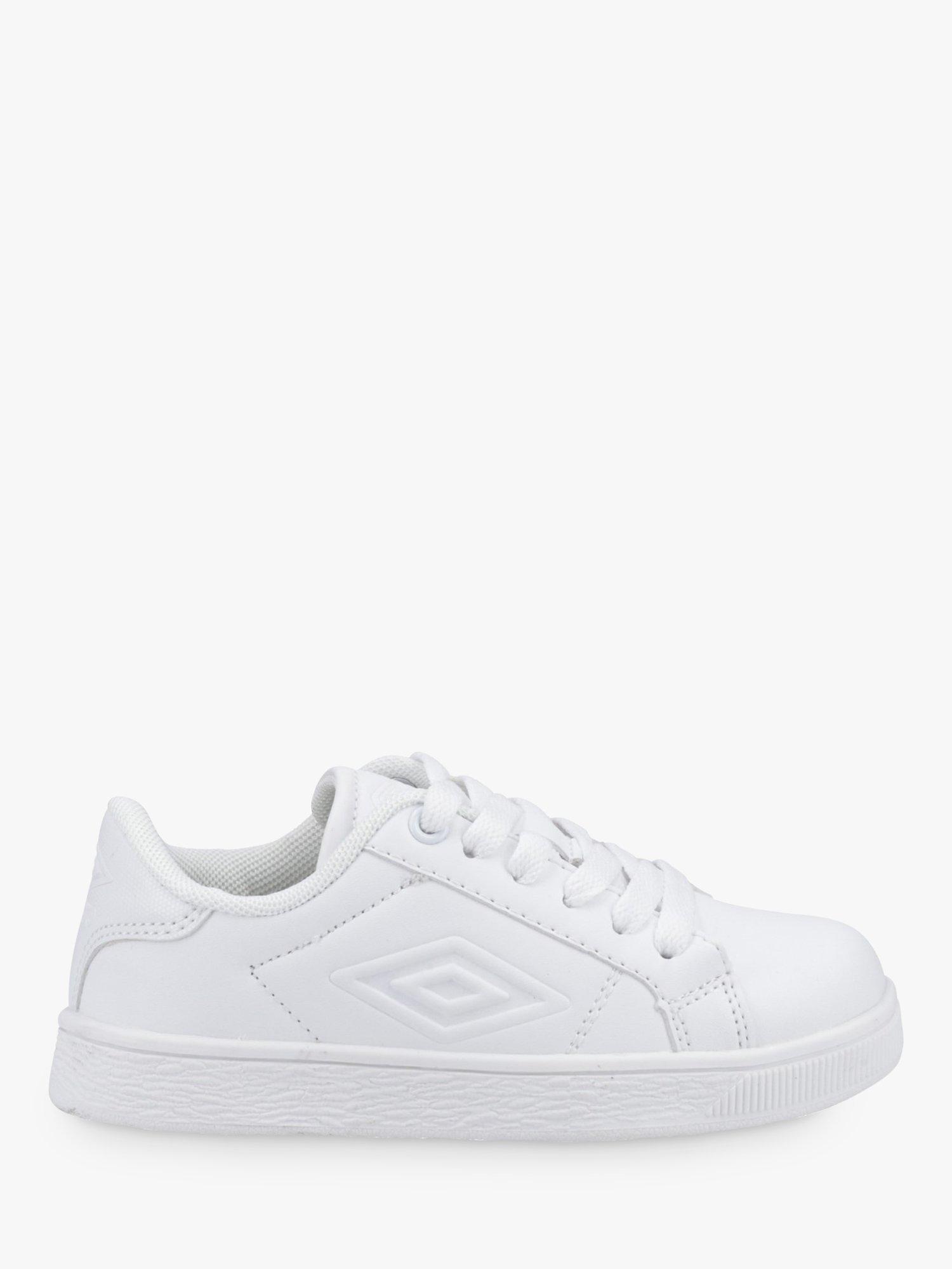 Umbro Kids' Medway V Lace Up Trainers, White