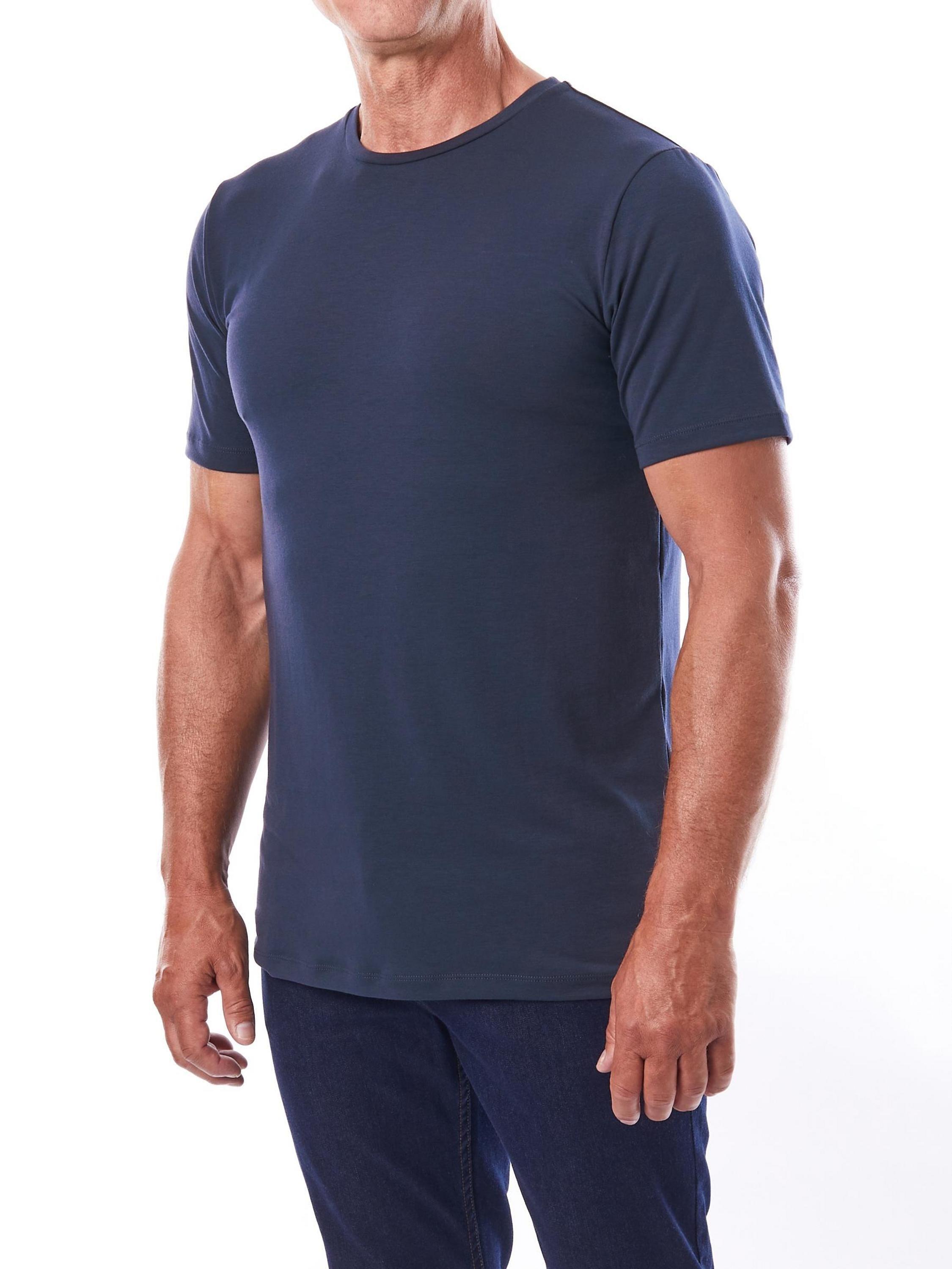 Rohan Global Short Sleeve Crew Neck T-Shirt, True Navy, M