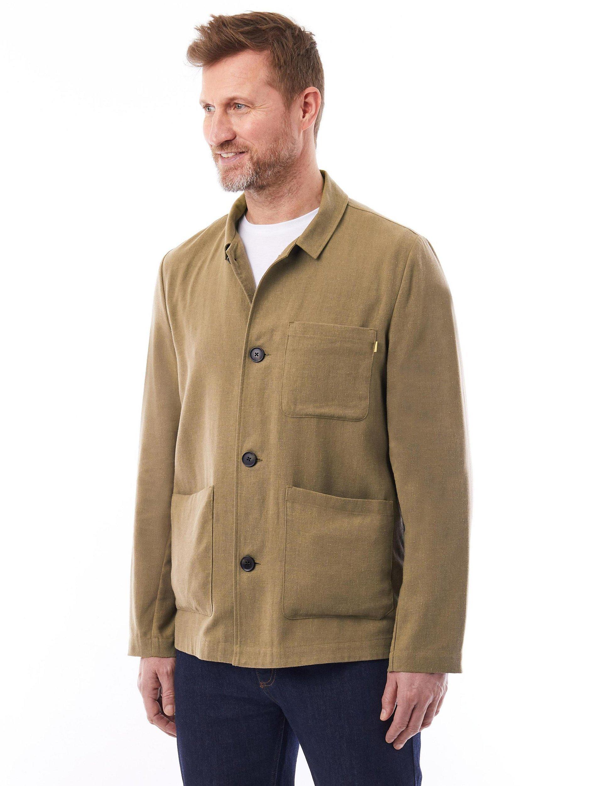 Rohan Lightweight Porto Linen Blend Jacket, Stone