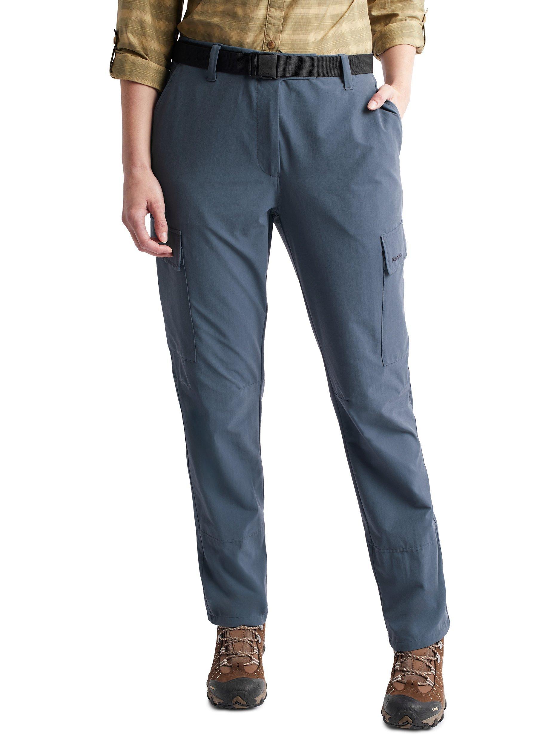Product image 1 of 4, which shows Rohan Savannah Anti-Insect Expedition Trousers, Storm Blue, 8R